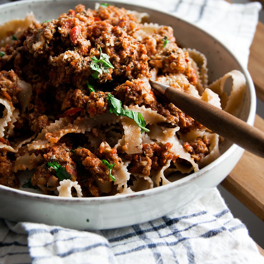 Snelle pasta bolognese