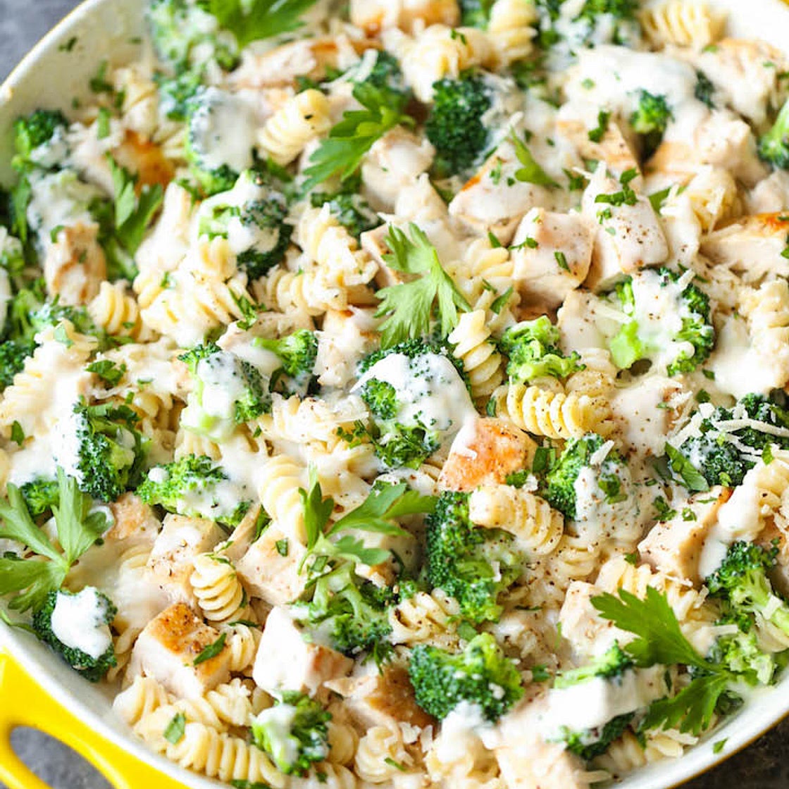 chicken & broccoli alfredo recipe