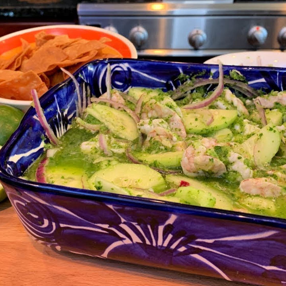 Agua Chile Verde Mariscos Mexicanos