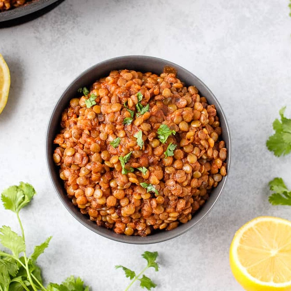 Simple Spiced Lentils