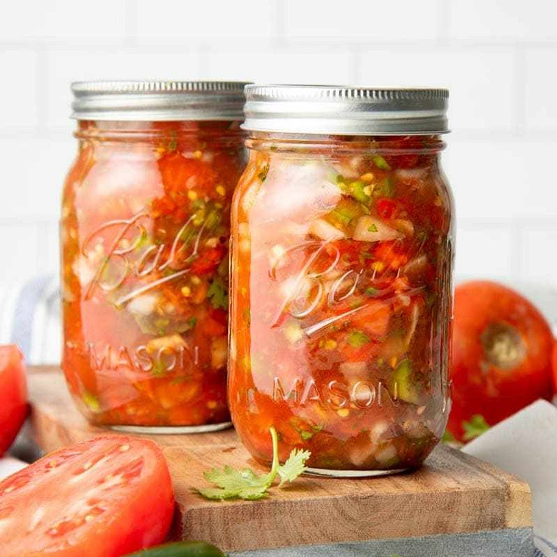 Zesty Salsa Recipe for Canning