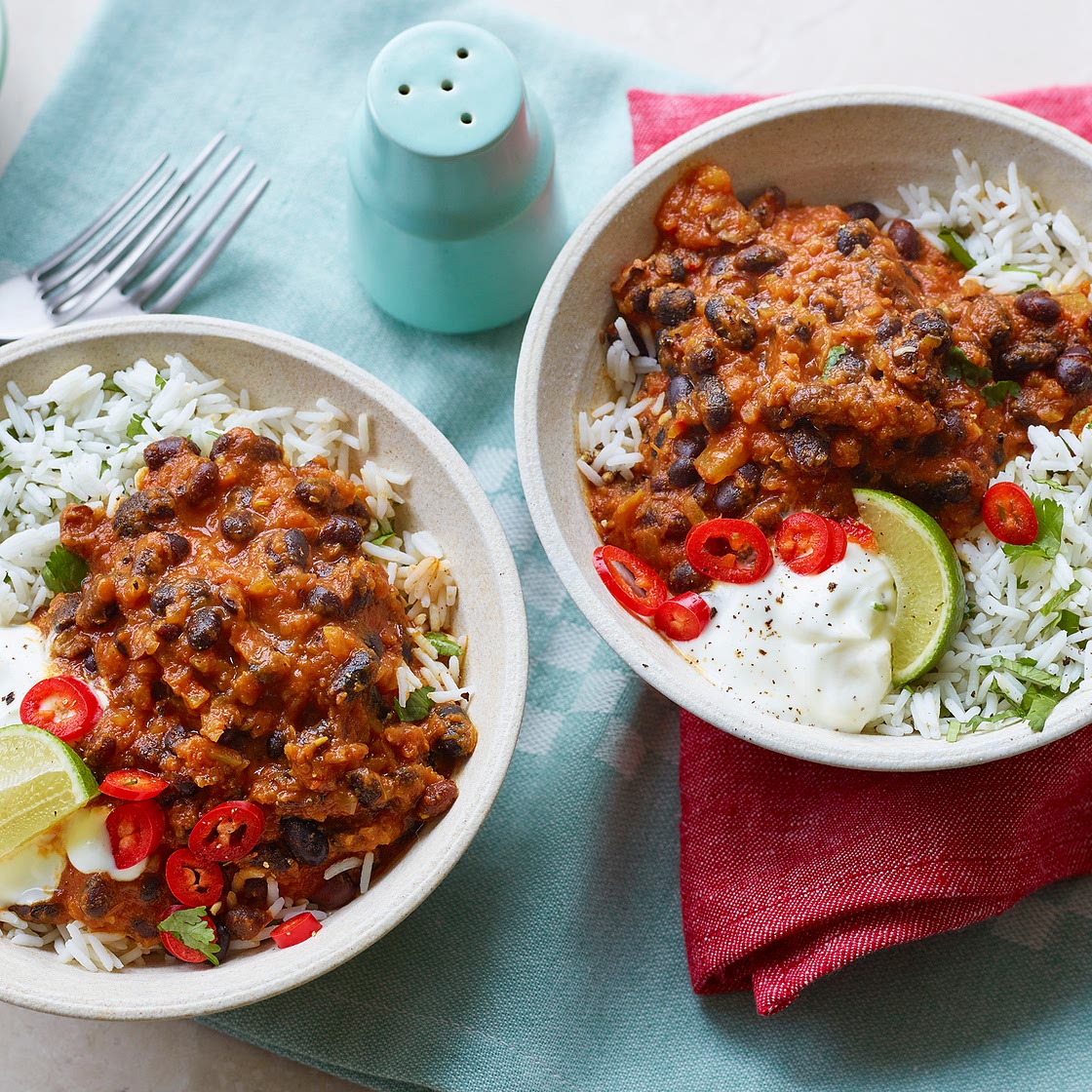 Black bean curry