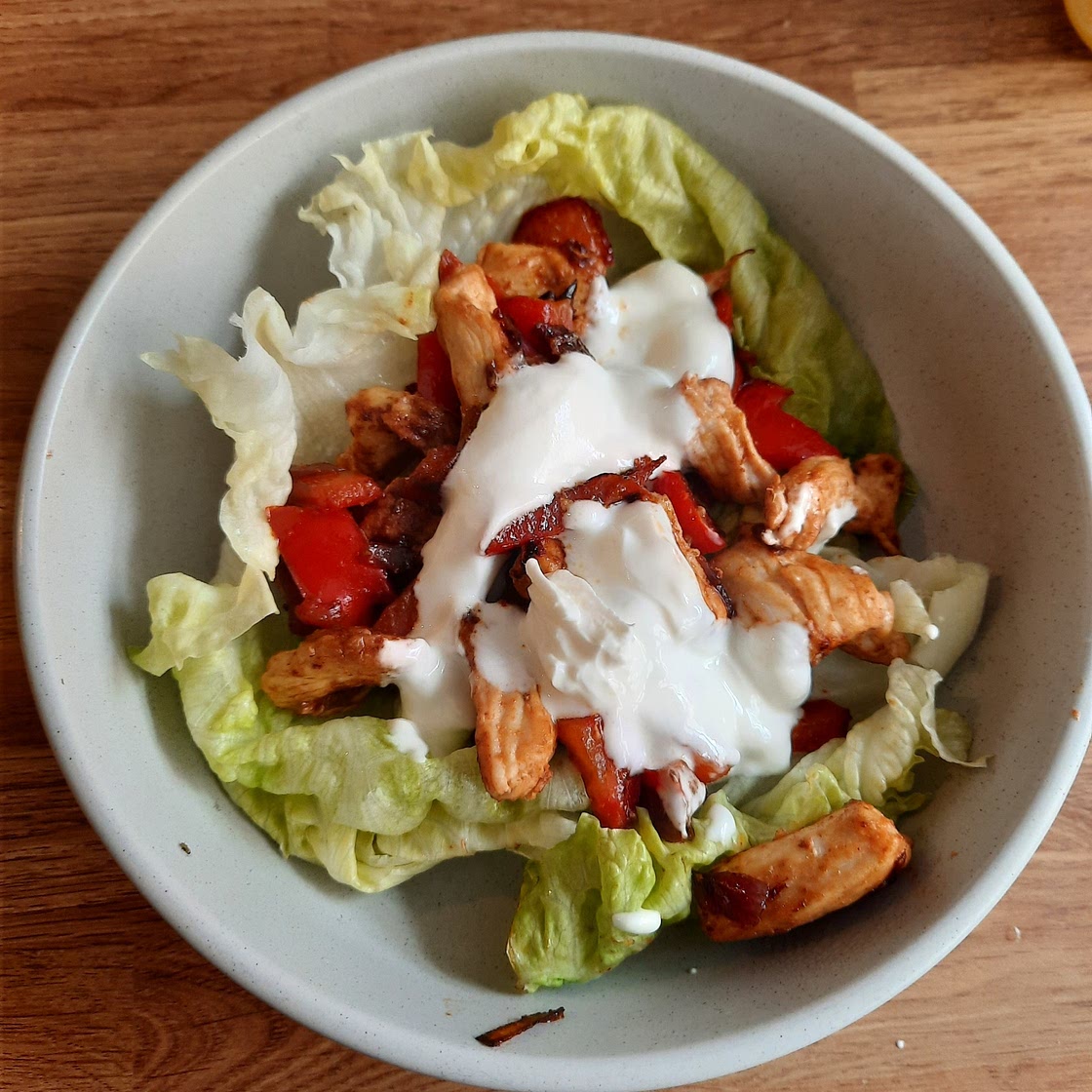 Turkey fajitas
