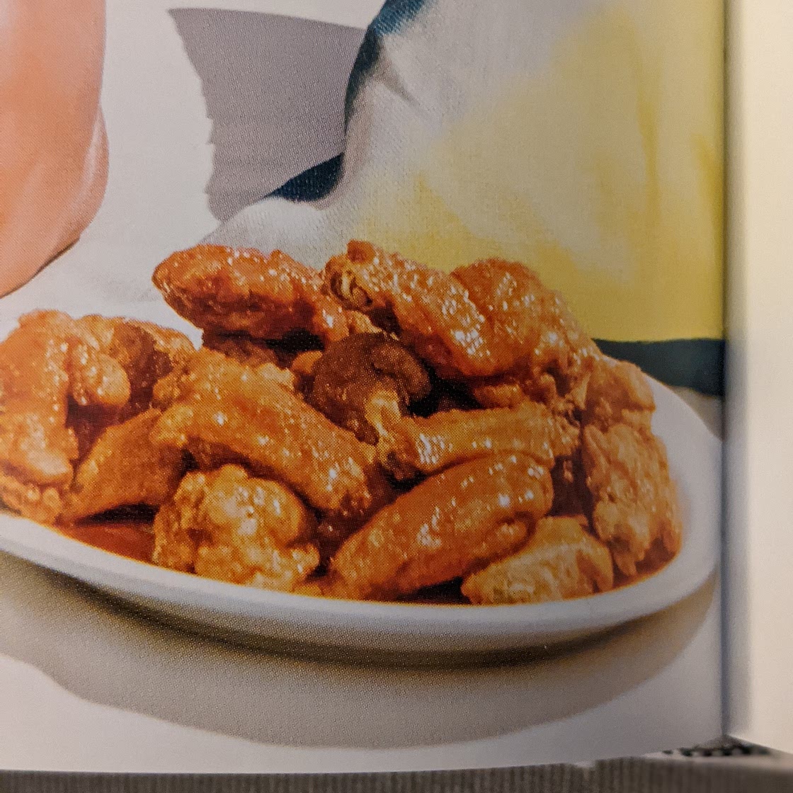 Fried Chicken Wings with Spicy Honey Butter