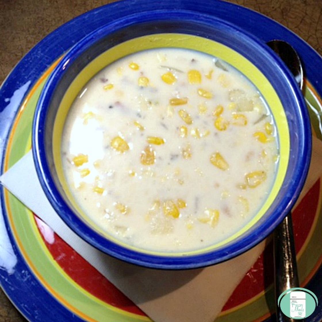 corn chowder (FREEZER MEAL)