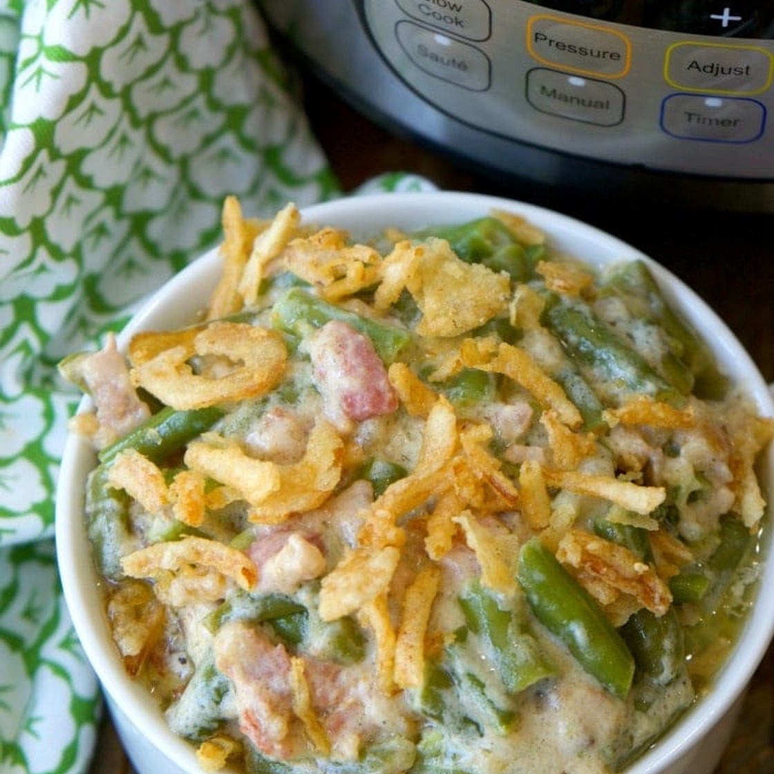 Instant Pot Green Bean Casserole Recipe