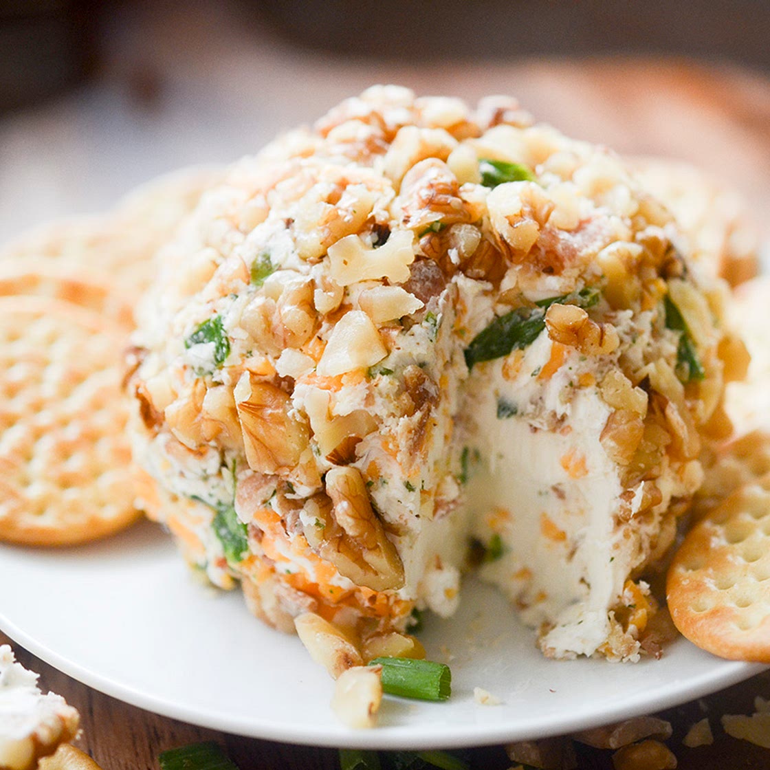 Cheddar Bacon Ranch Cheese Ball