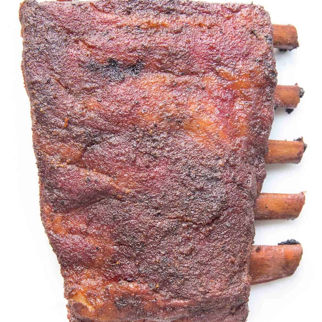 Keto Pickle Juice Glazed Smoked Ribs