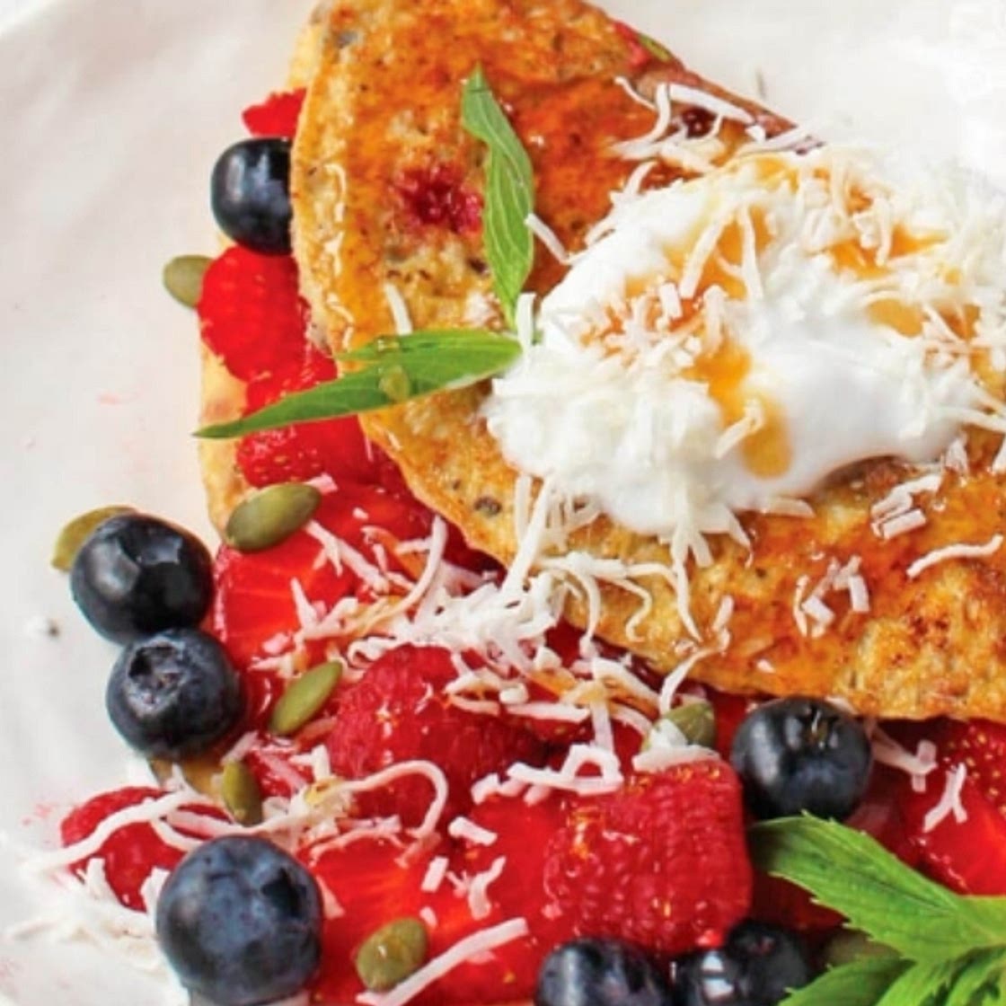 Sweet Berry Omelette