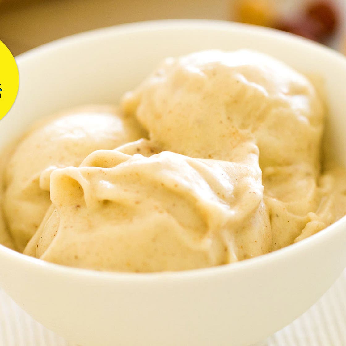 Easy banana ice cream