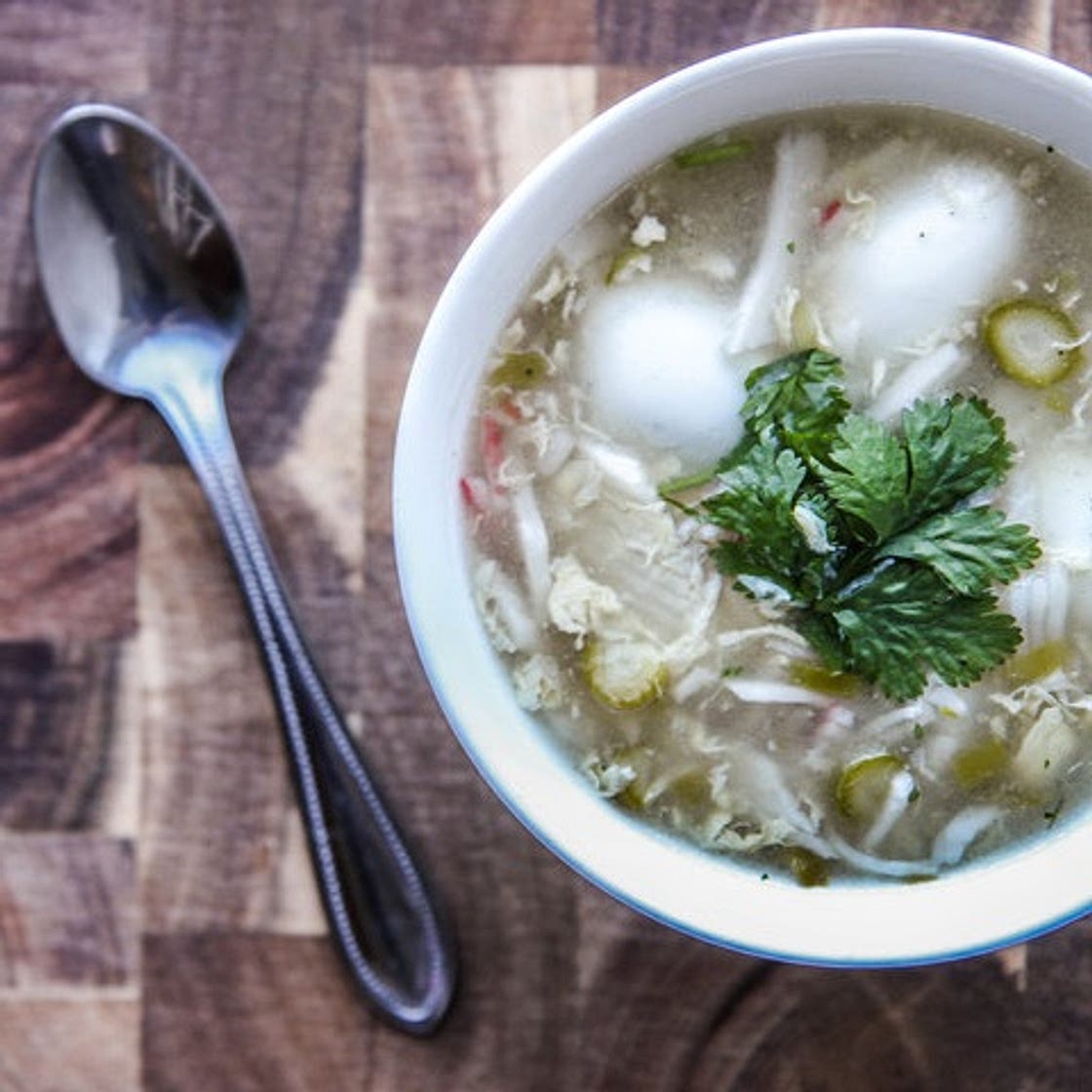 Vietnamese Crab & Asparagus Soup (Sup Mang Tay Cua)