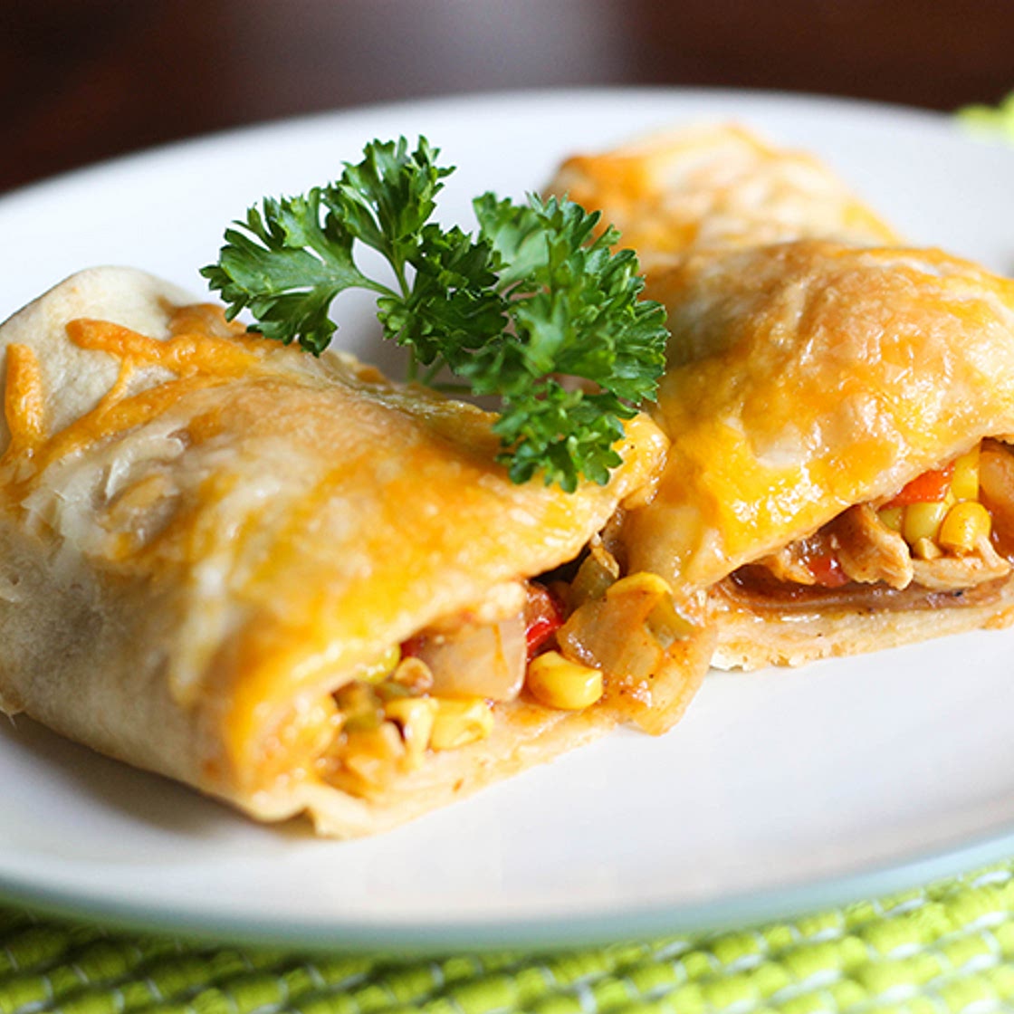 Baked Chicken Fajitas
