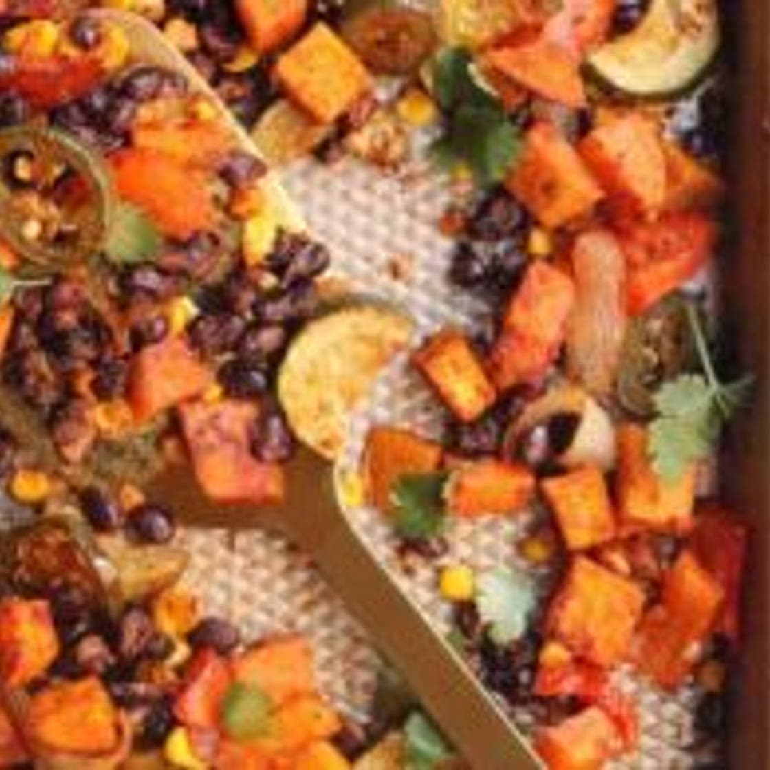Sheet Pan Mexican Veggie Dinner