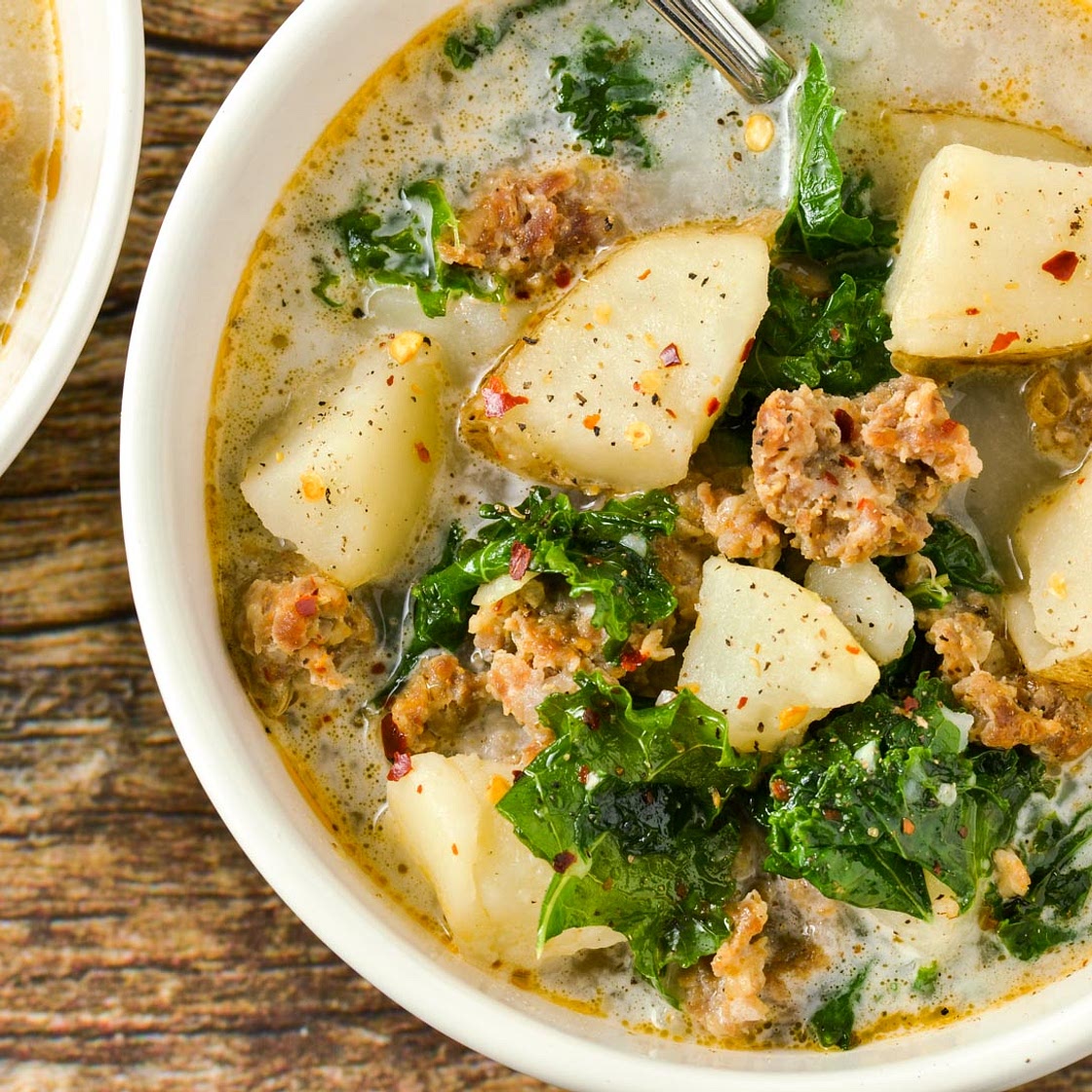 Dairy-Free Zuppa Toscana (Gluten-Free)