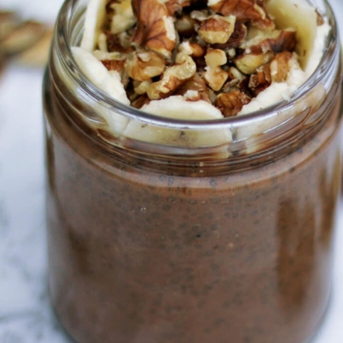 Chunky Monkey Chia Pudding