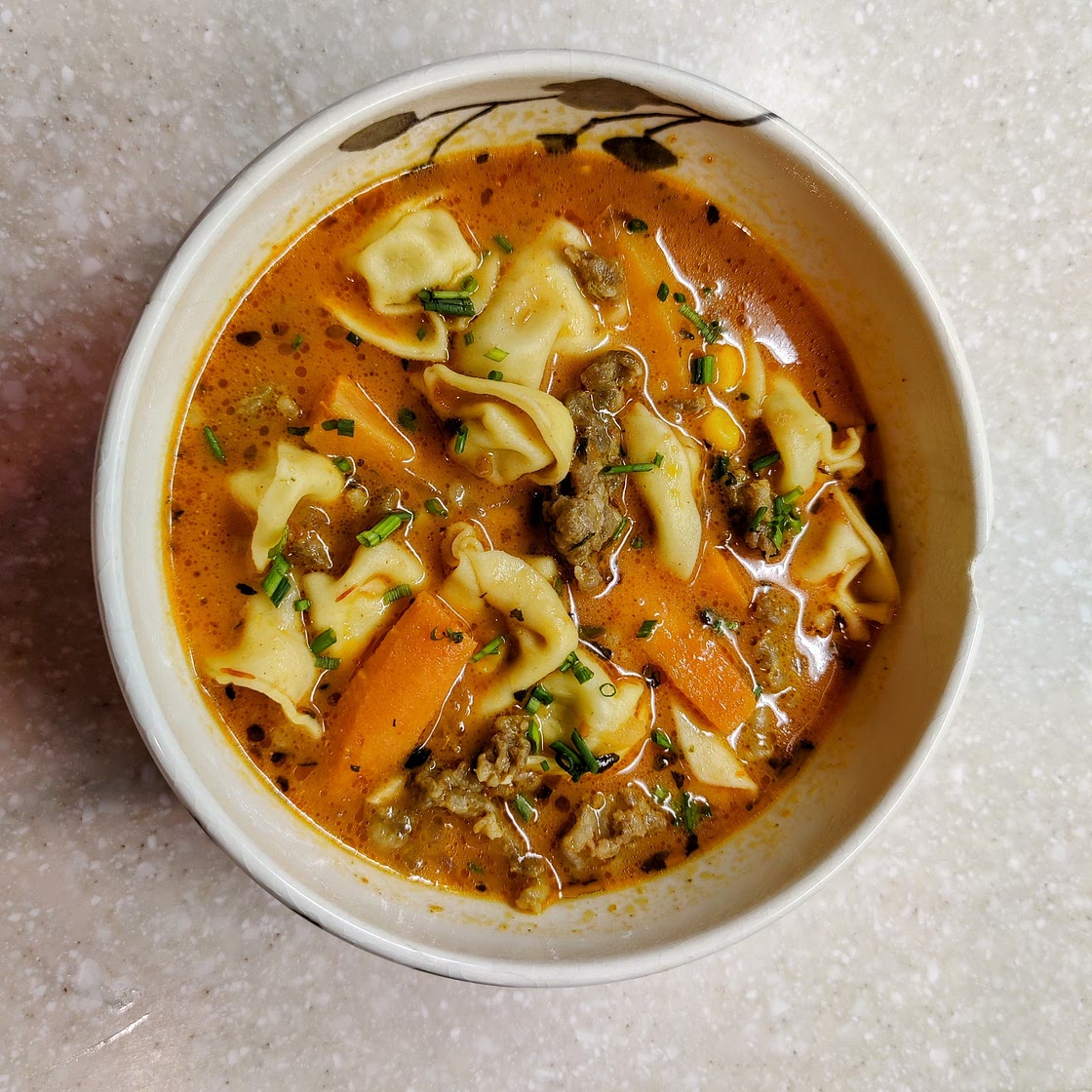 Tortellini Soup With Italian Sausage