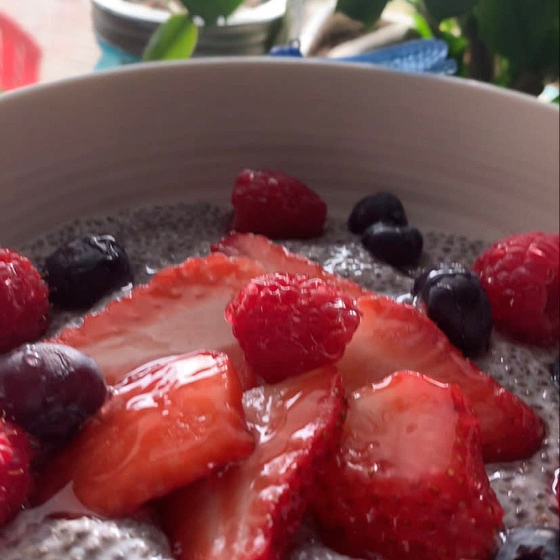 Chia pudding 