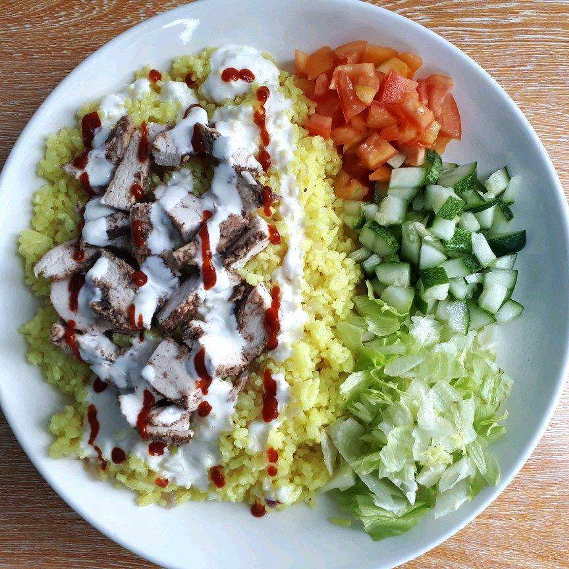 Chicken Shawarma Rice Recipe