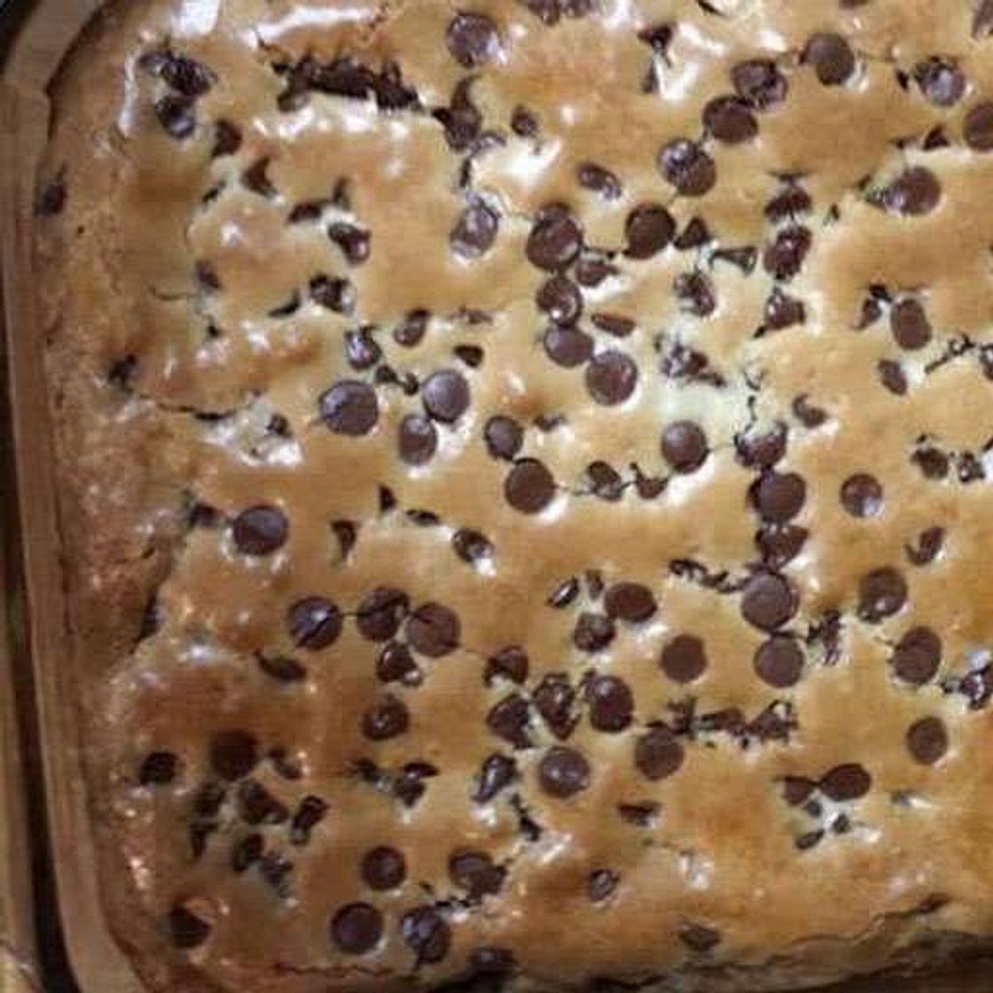 Gooey Chocolate Chip Cake