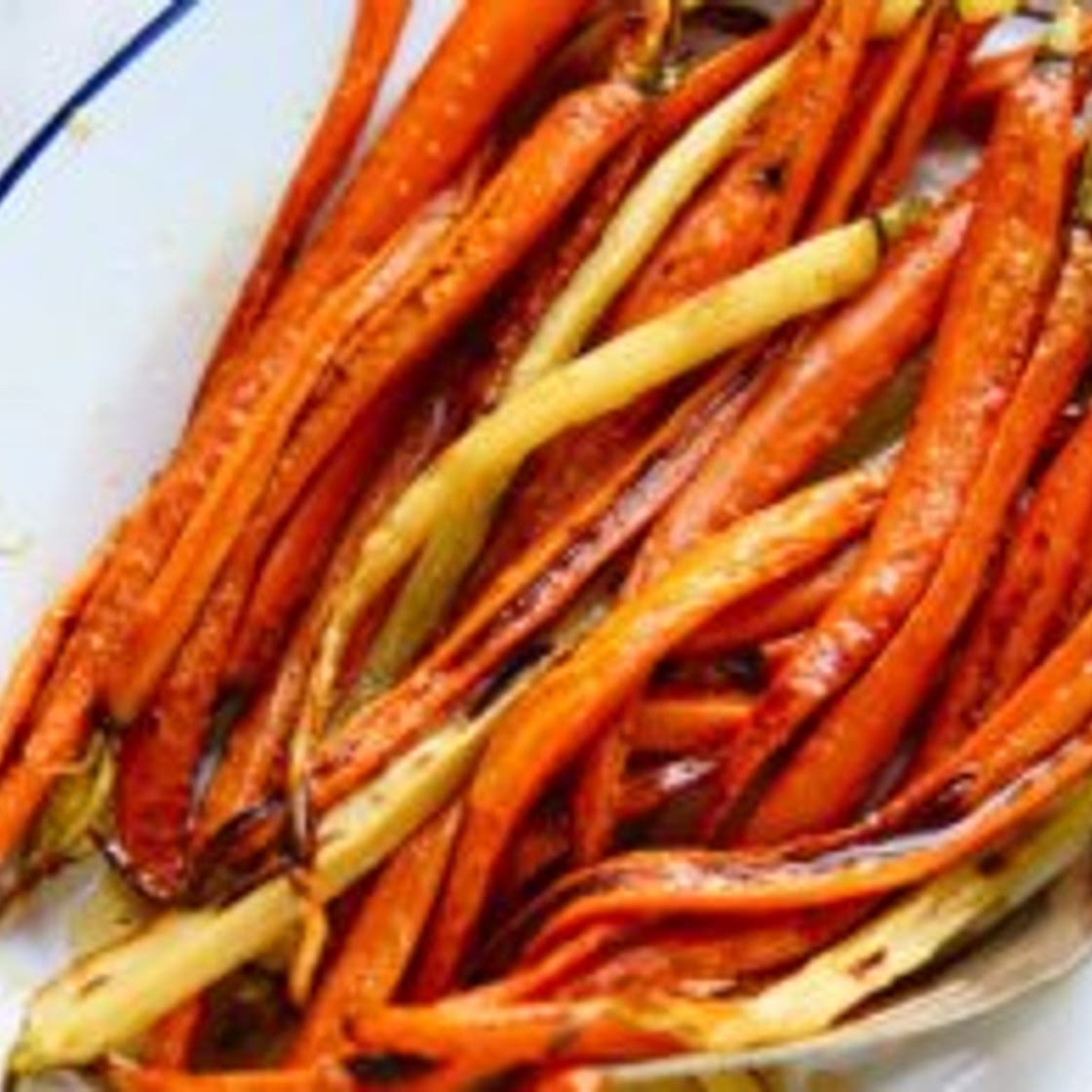 Roasted Carrots with Honey Butter