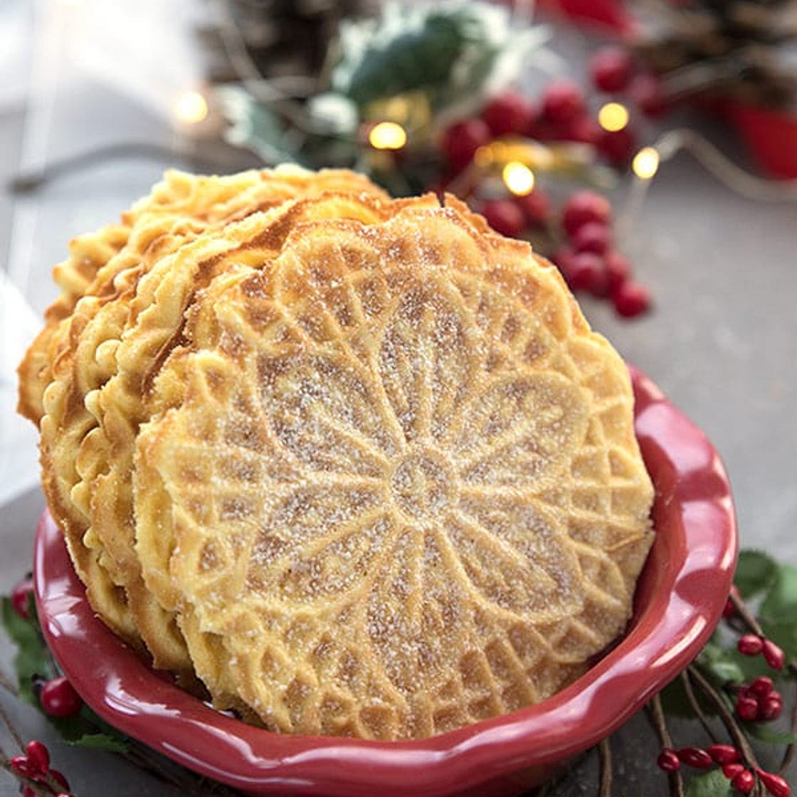 Keto Pizzelle