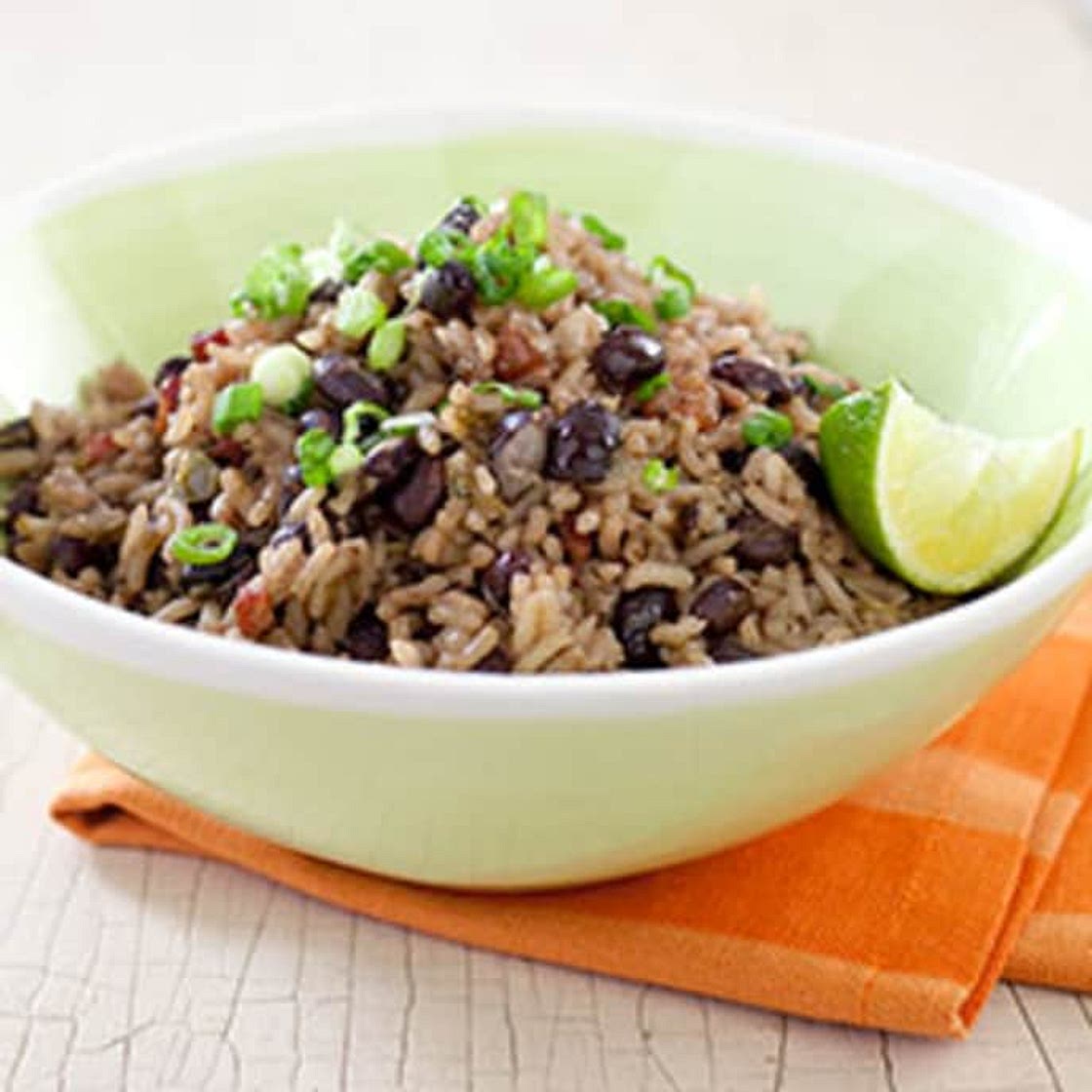 Cuban-Style Black Beans and Rice