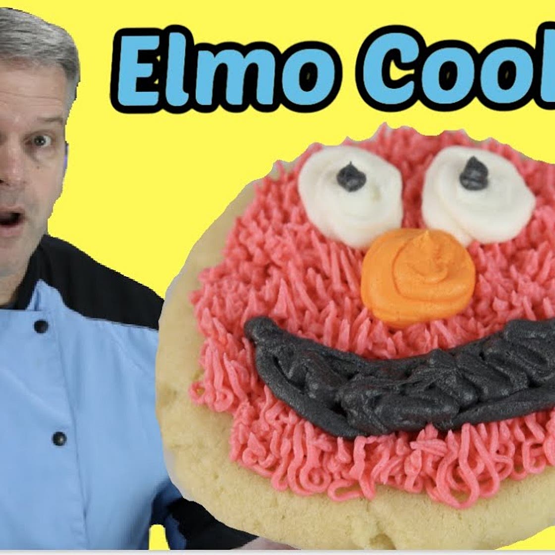 How to Make Elmo Sugar Cookies