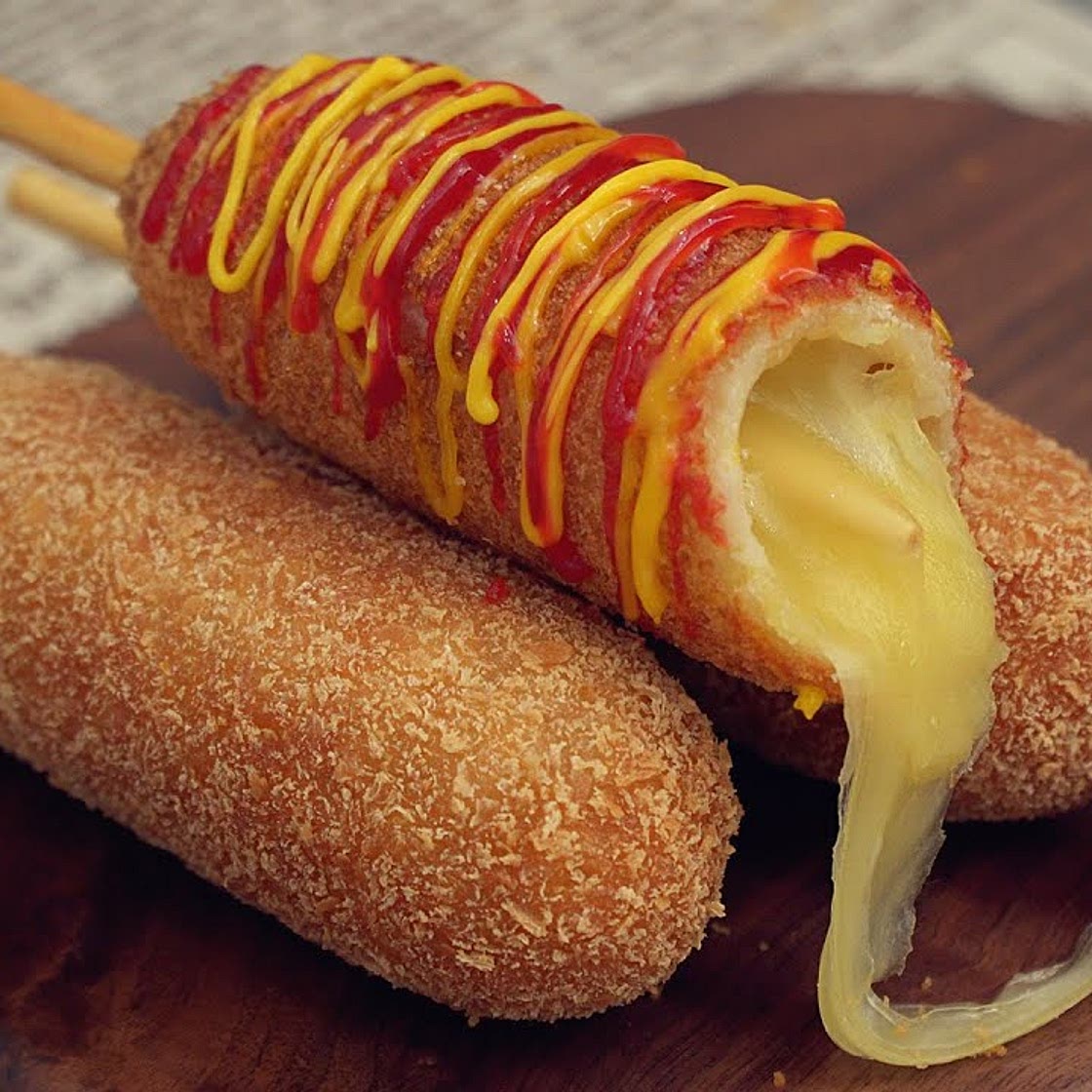 CORNDOG COREANI AL FORMAGGIO