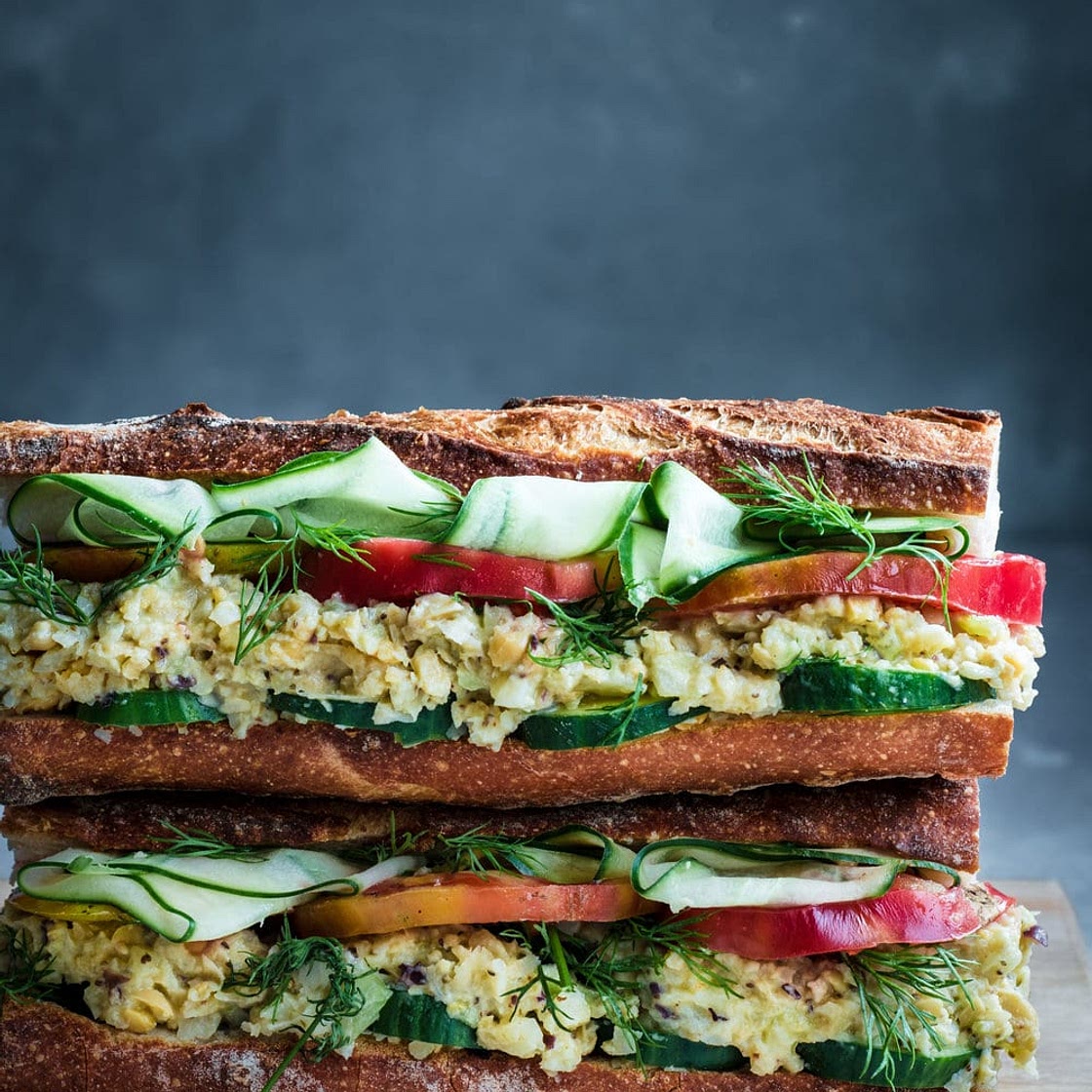 Vegan Tuna Salad Sandwich