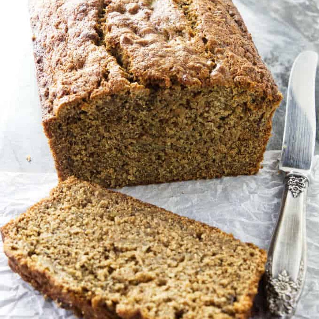 Healthy Spelt Banana Bread