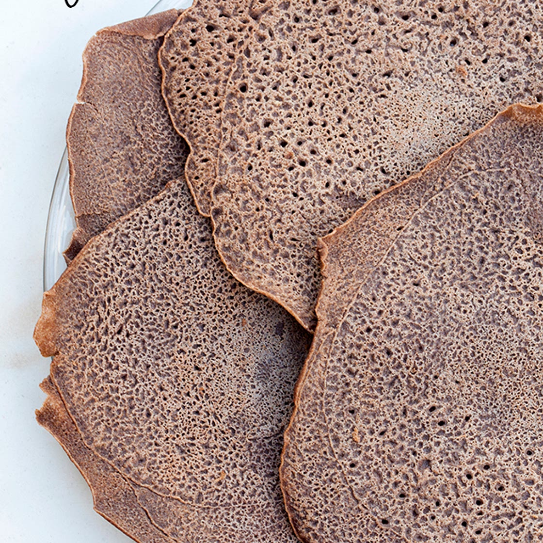 Ethiopian Feast: Injera
