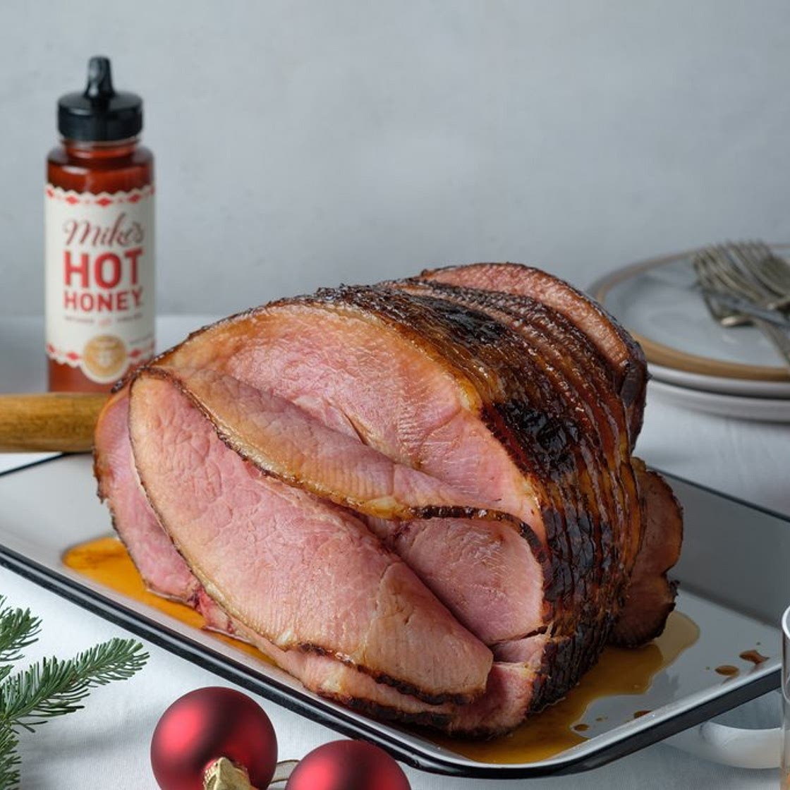 Hot Honey Glazed Ham