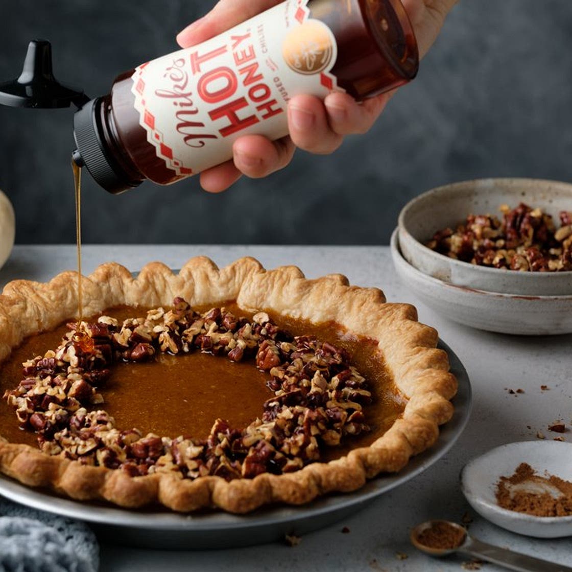 The Mike's Hot Honey Pumpkin Pie