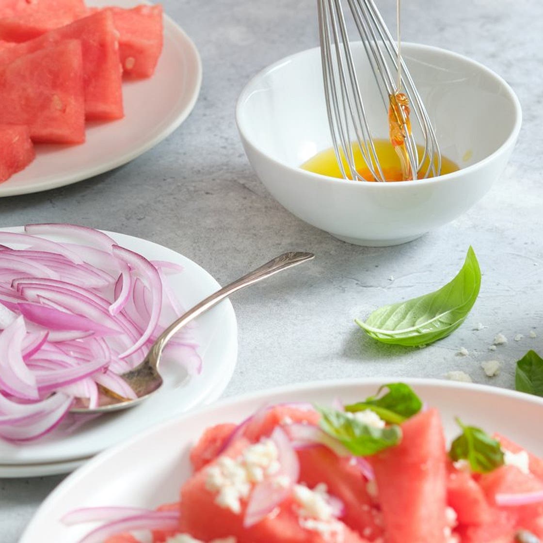 Watermelon & Feta Salad