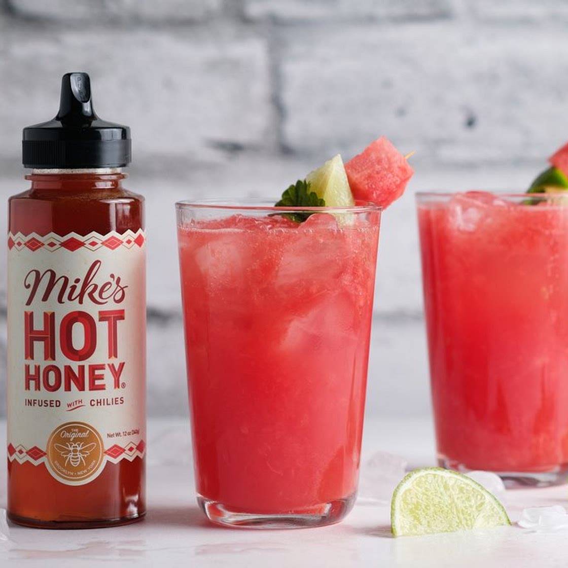 Mike's Hot Honey Watermelon Mule