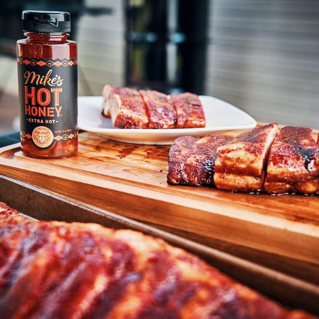 Extra Hot Honey Glazed Ribs