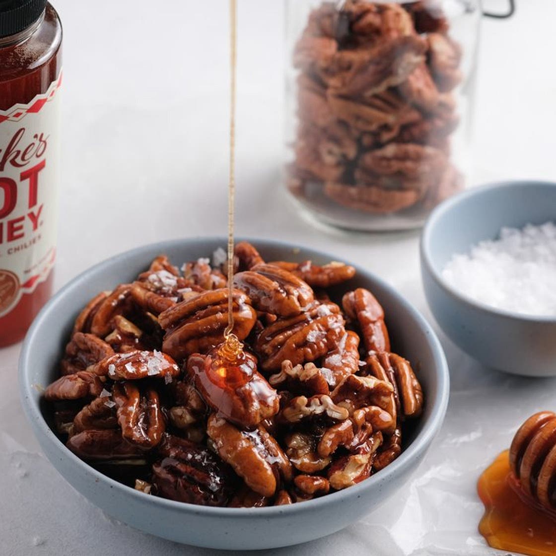 Mike’s Hot Honey Roasted Pecans