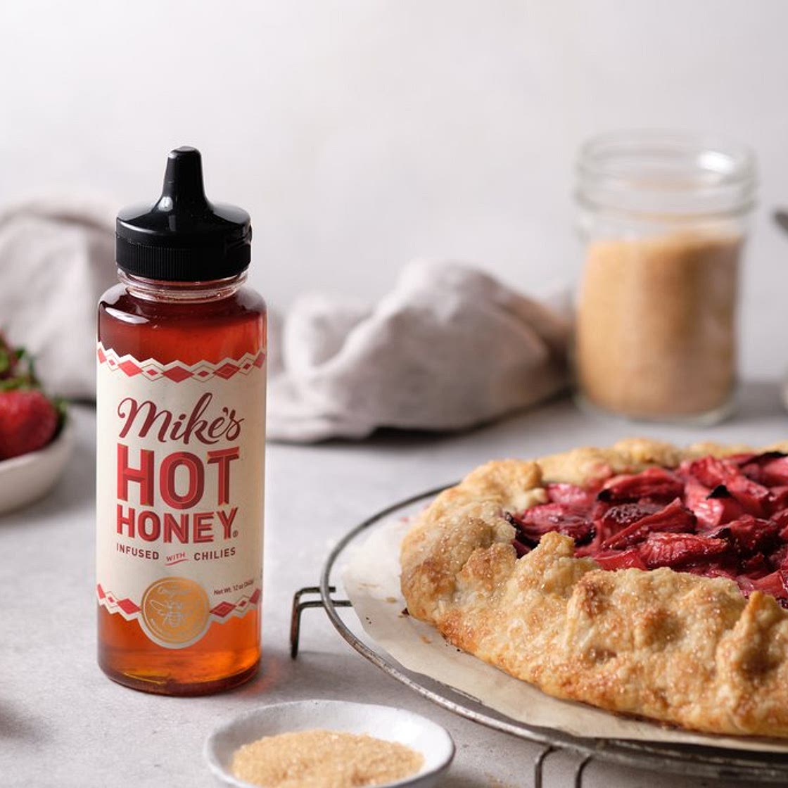 Strawberry & Rhubarb Galette