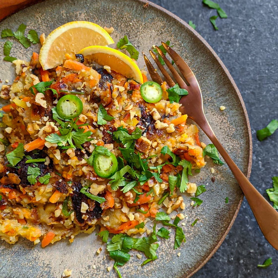Indian Sweet Potato Hash