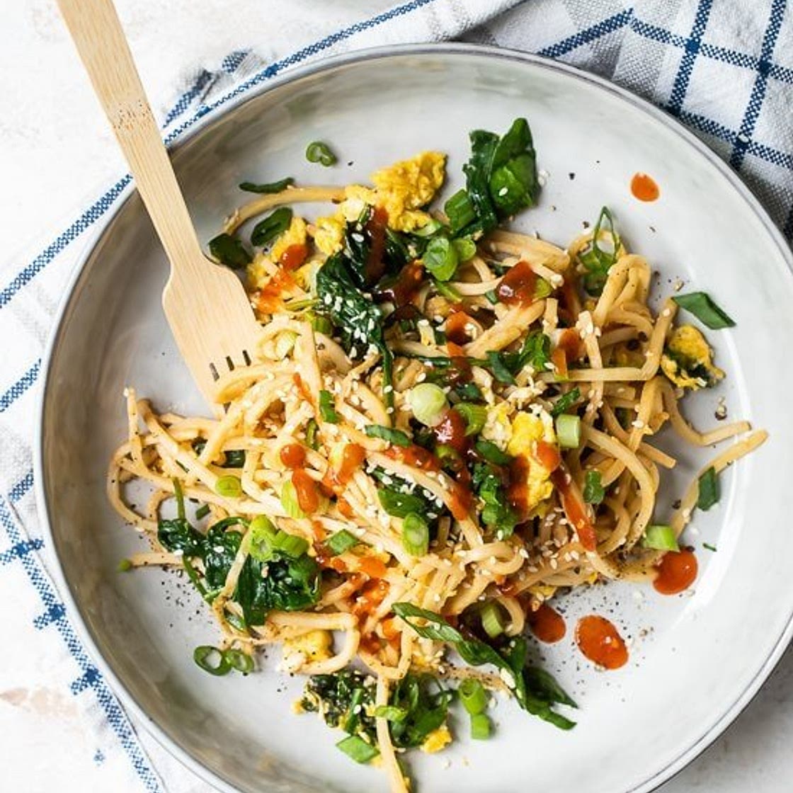 Quick Spicy Peanut Palmini Noodle Stir Fry