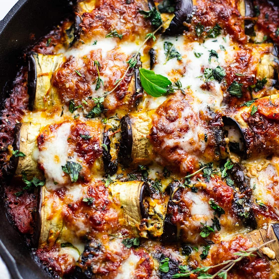 Baked Eggplant Rollatini