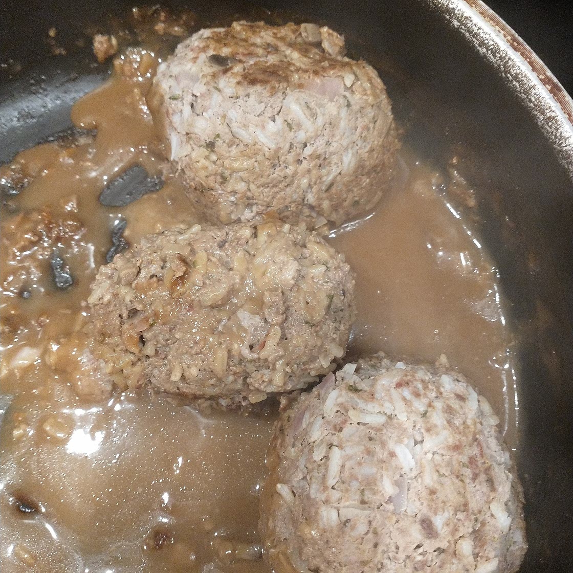 Zesty Porcupine Meatballs