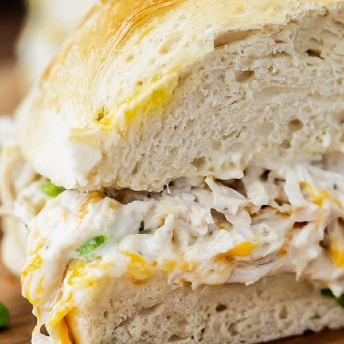 Chicken Stuffed French Bread