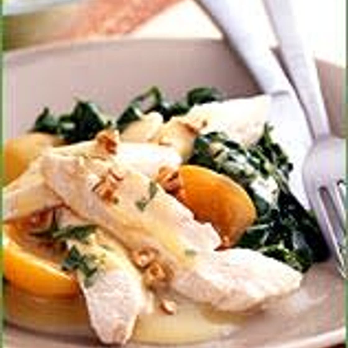 Chicken in Apricot Sauce