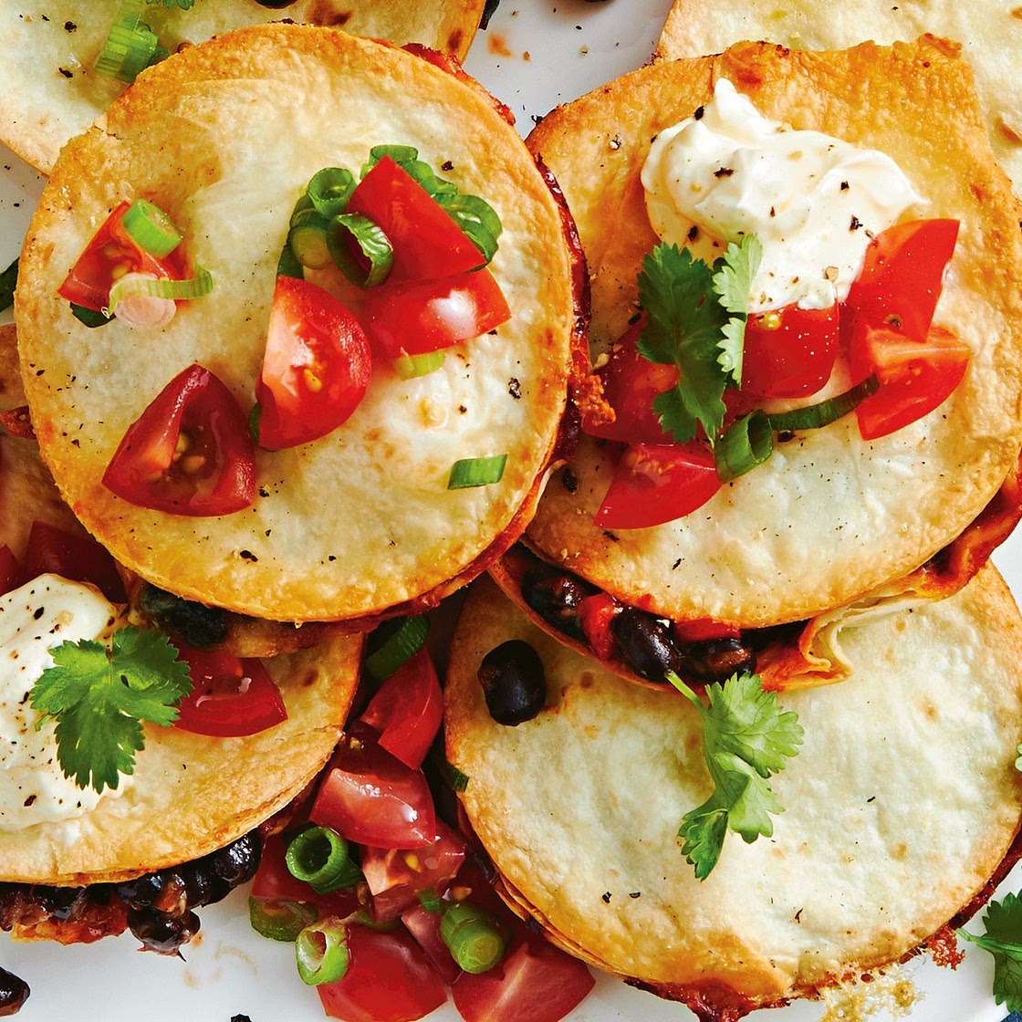 Pie maker vegetarian quesadillas recipe