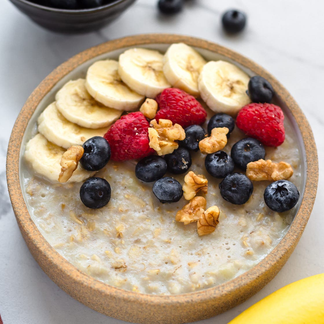 Vegan Microwave Oatmeal
