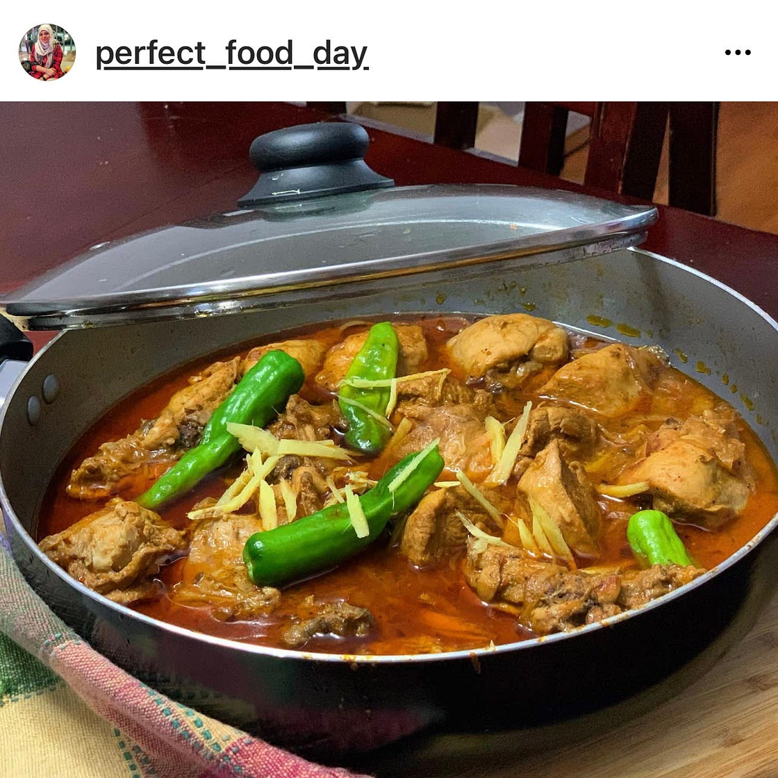 Chicken barbecue sauce karahi