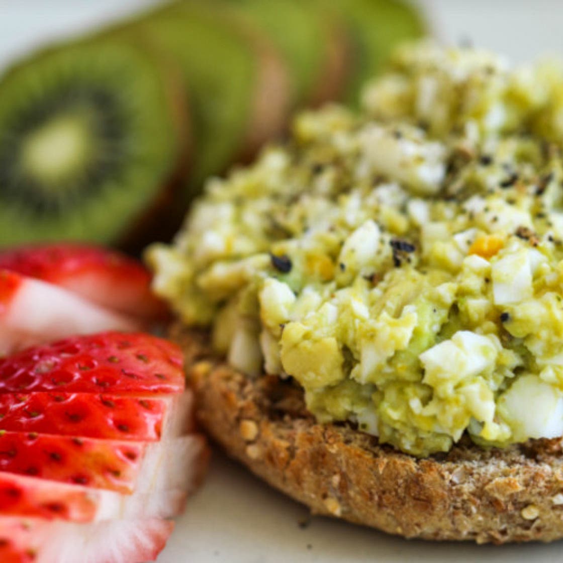 Open-Faced Egg Salad Sandwich