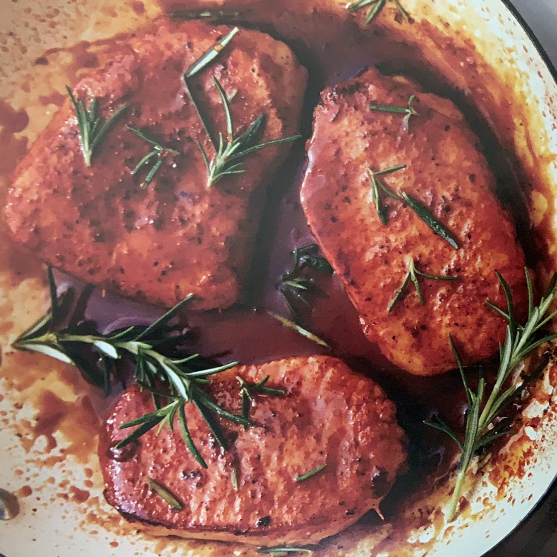 Rosemary Brown Sugar Pork Chops
