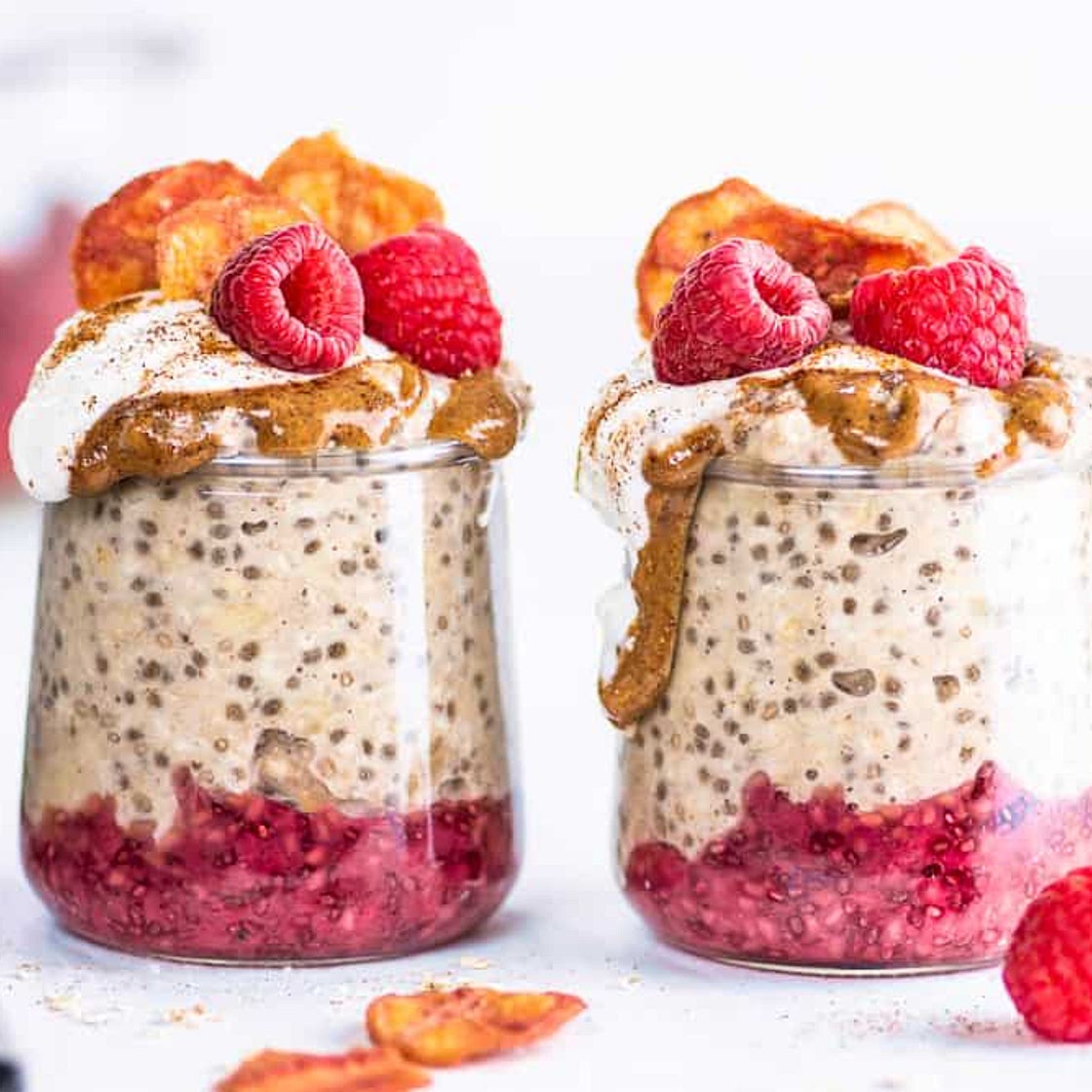 Chia Seed Banana Overnight Oats